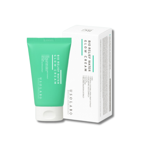 Успокаивающий и балансирующий крем-сорбет - Usolab Bio Relief Water Glow Cream фото