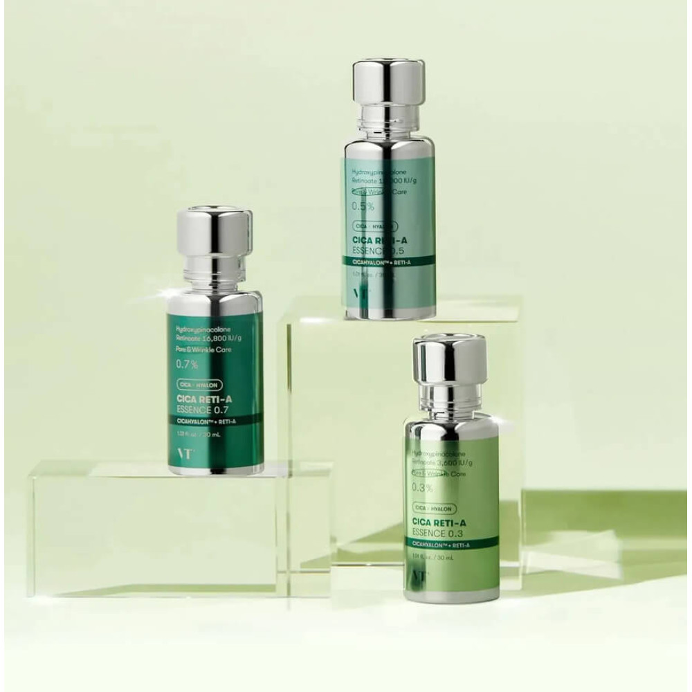 Бустер-эссенция с ретинолом и центеллой - VT Cosmetics Cica Reti-A Essence 0.3% фото 3