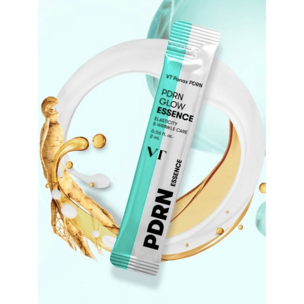 Эссенция с PDRN для восстановления, увлажнения и сияния кожи - VT Cosmetics PDRN Glow Essence фото 2