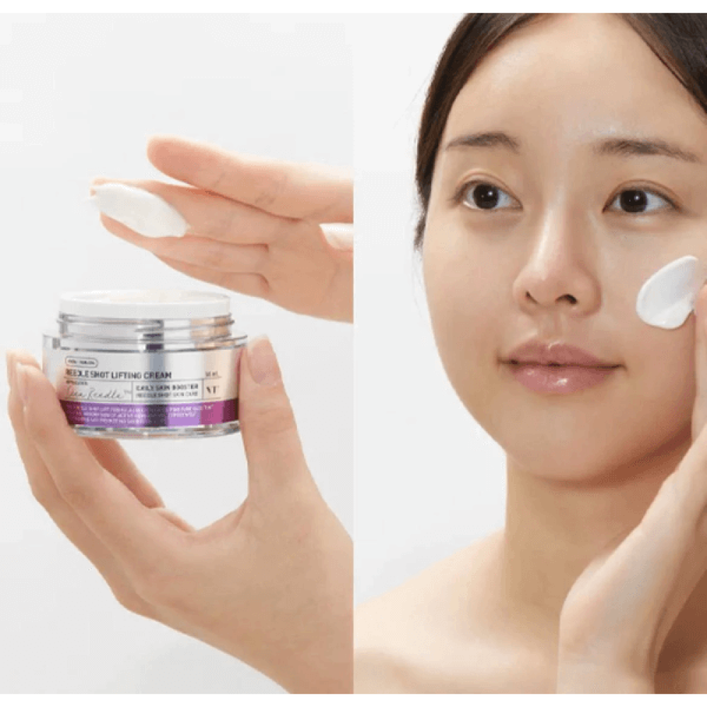 Крем із ефектом ліфтингу для обличчя - VT Cosmetics Reedle Shot Lifting Cream фото 2