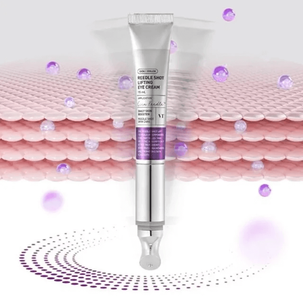 Массажирующий лифтинг крем для кожи вокруг глаз - VT Cosmetics Reedle Shot Lifting Eye Cream фото 3