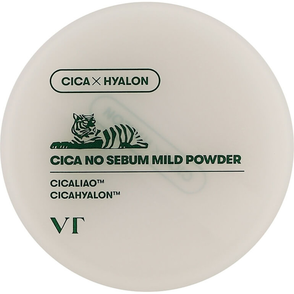 Матуюча пудра для обличчя - VT Cosmetics Cica No-Sebum Mild Powder фото 3