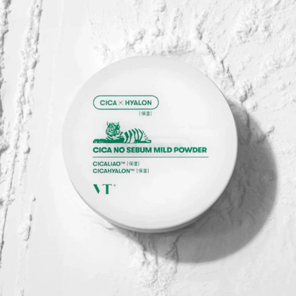 Матуюча пудра для обличчя - VT Cosmetics Cica No-Sebum Mild Powder фото 2