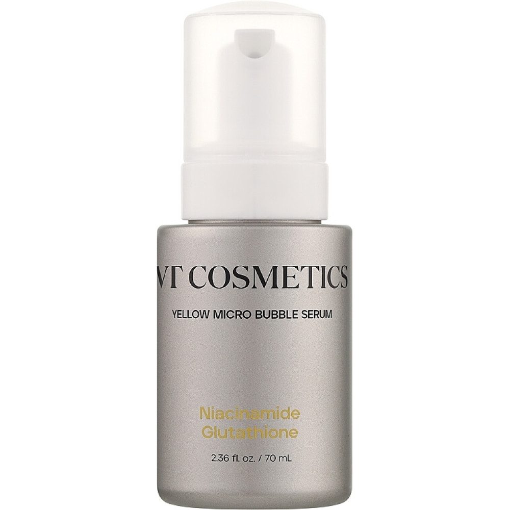 Мікропінна сироватка з ніацинамідом та глутатіоном - VT Cosmetics Niacinamide Glutathione Yellow Micro Bubble Serum фото 2