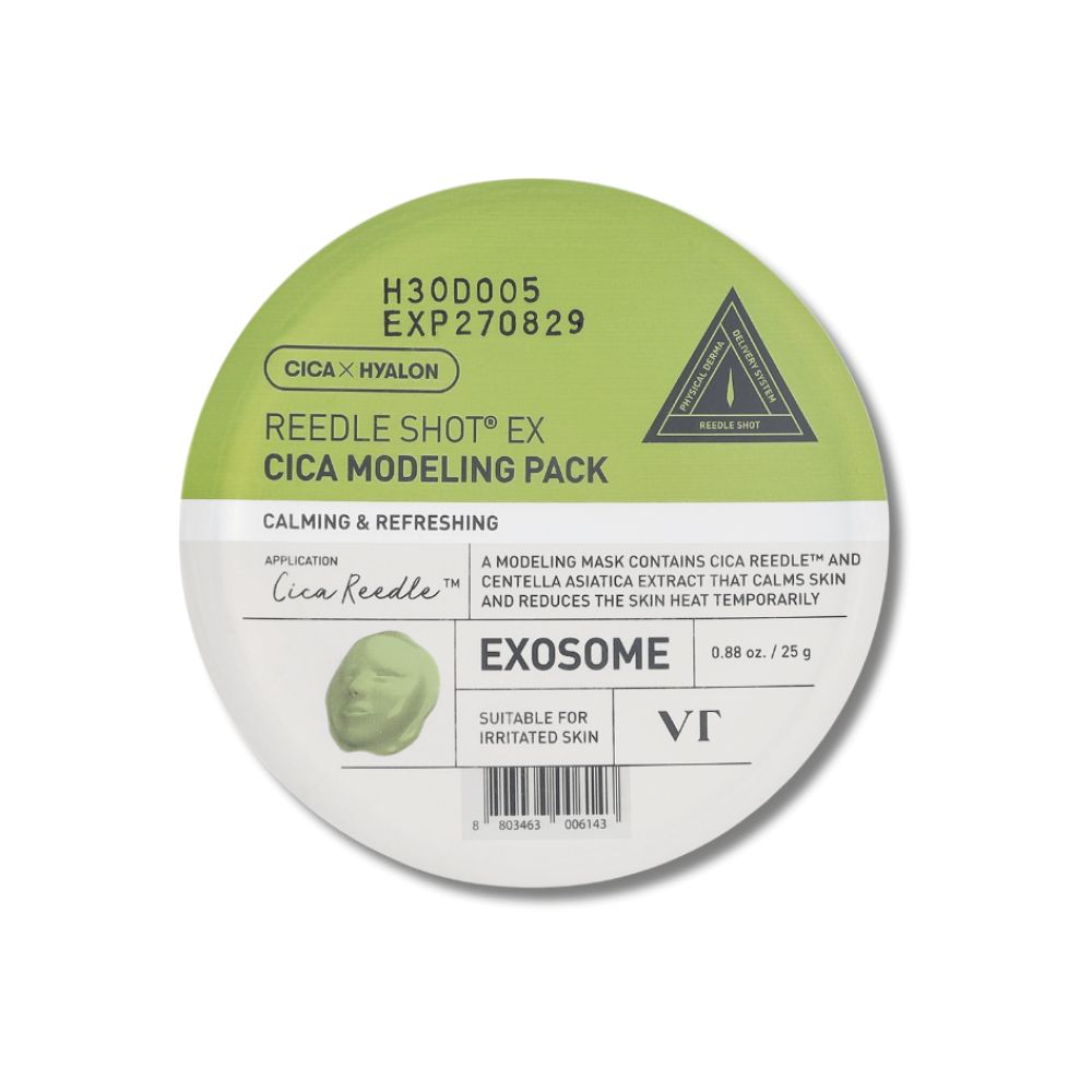 Моделююча маска для обличчя з екстрактом азіатської центелли - VT Cosmetics Reedle Shot EX Cica Modeling Pack фото