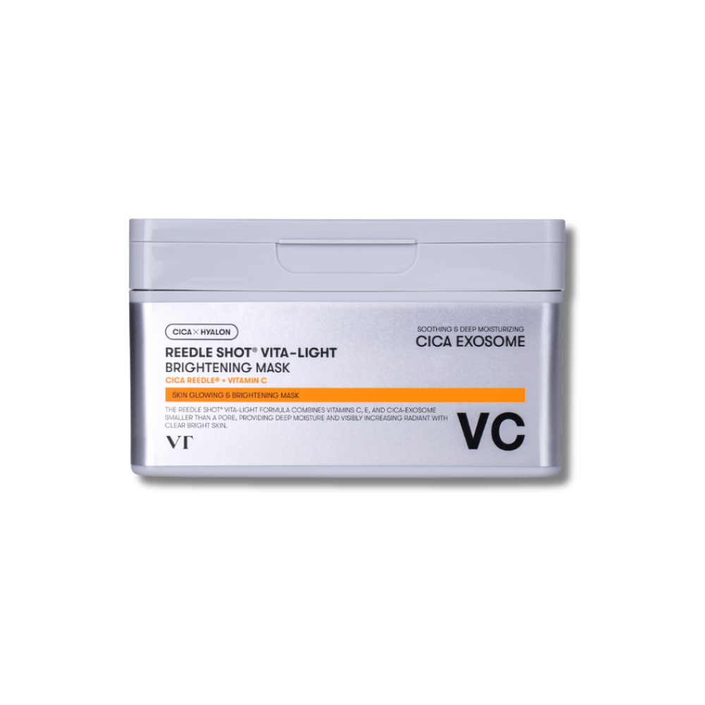 Набор осветляющих масок со спикулами и витамином С - VT Cosmetics Reedle Shot Vita-Light Brightening Mask фото