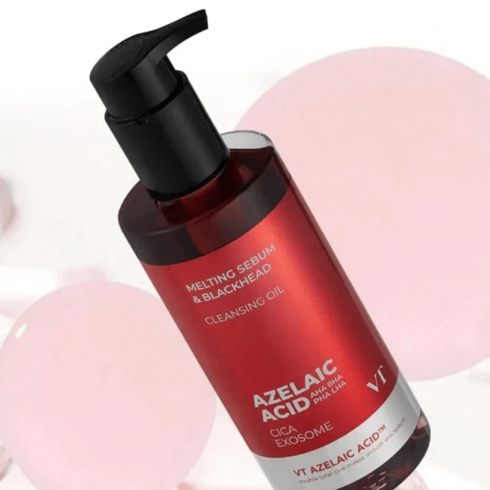 Очищающее масло с азелаиновой кислотой и CICA-комплексом - VT Cosmetics AZ Care Cleansing Oil фото 3
