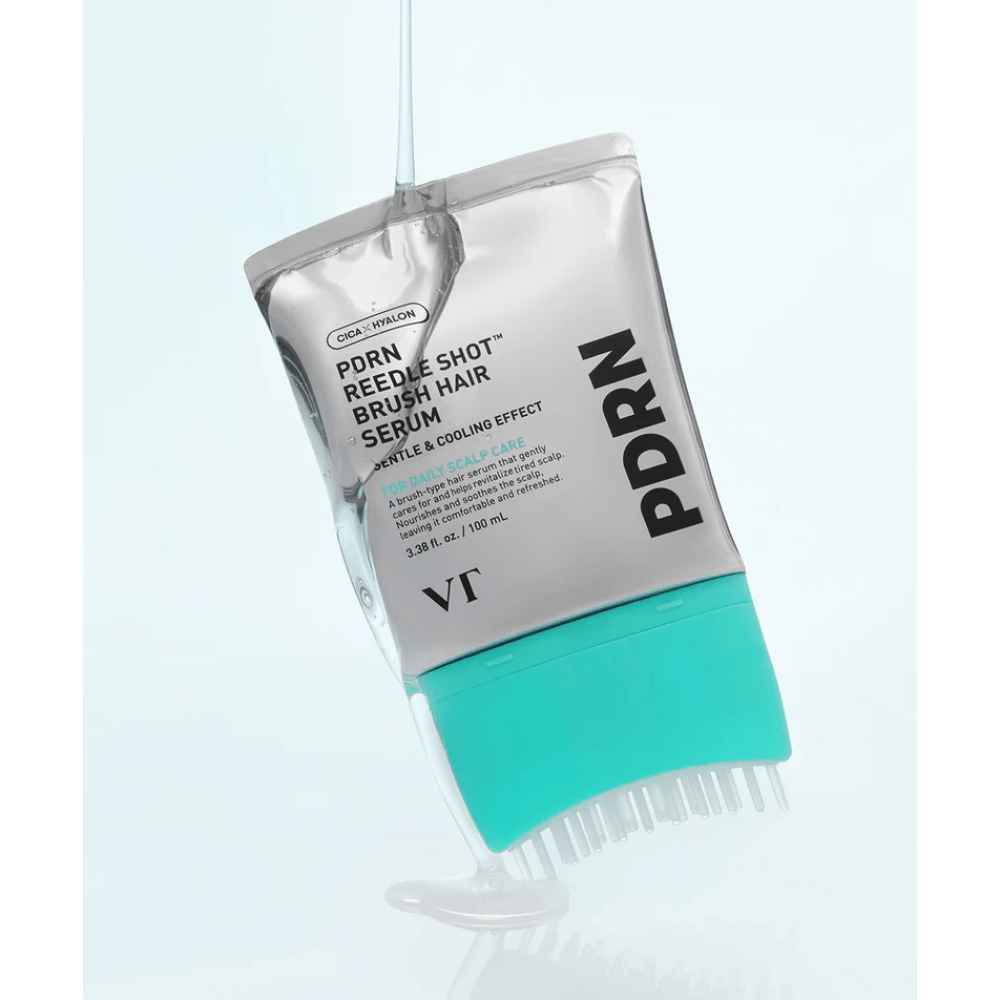 Щётка-аппликатор для волос с сывороткой - VT Cosmetics PDRN Reedle Shot Brush Hair Serum фото 4