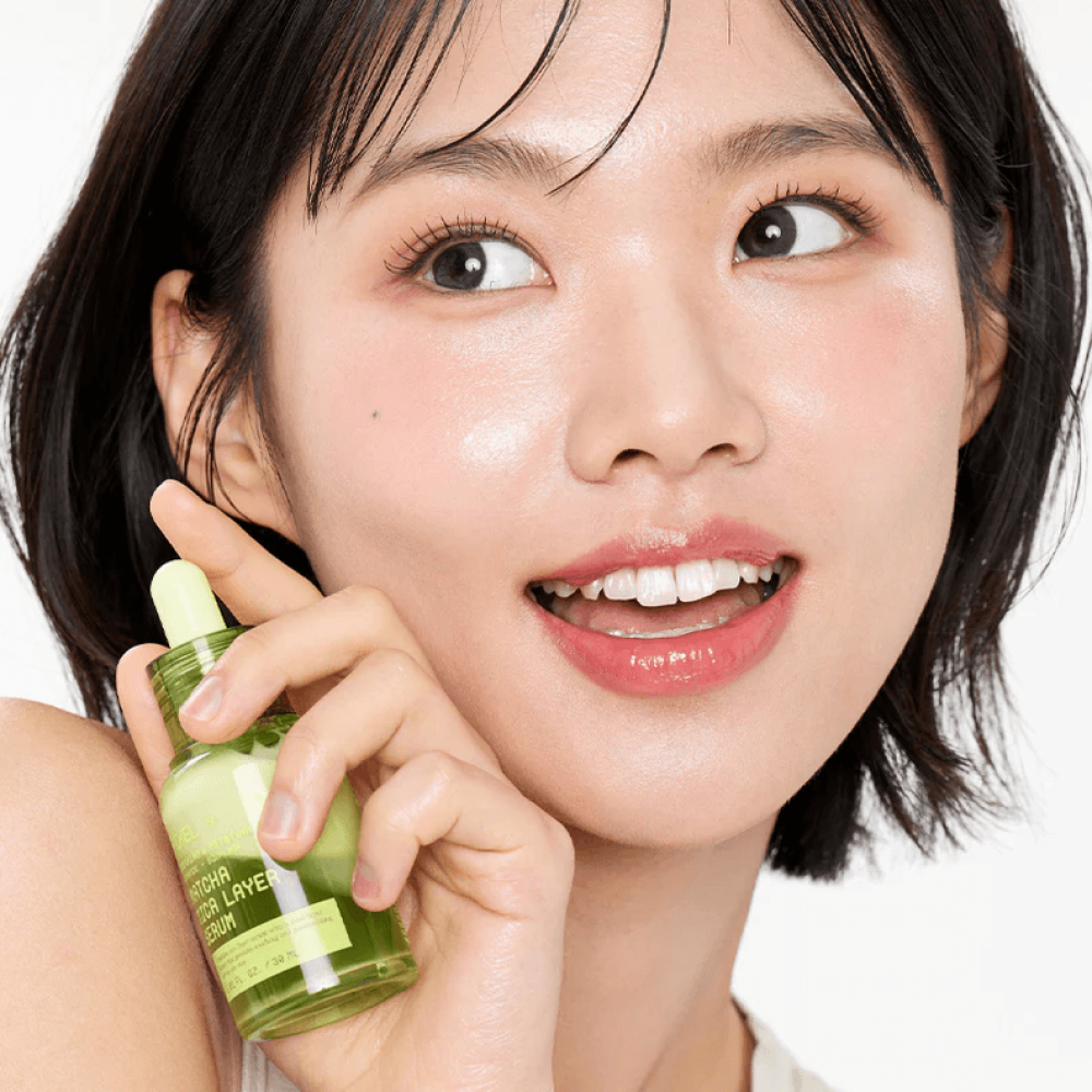 Сыворотка с зелёным чаем и центеллой для успокоения и увлажнения - VT Cosmetics Matcha Cica Layer Serum фото 4