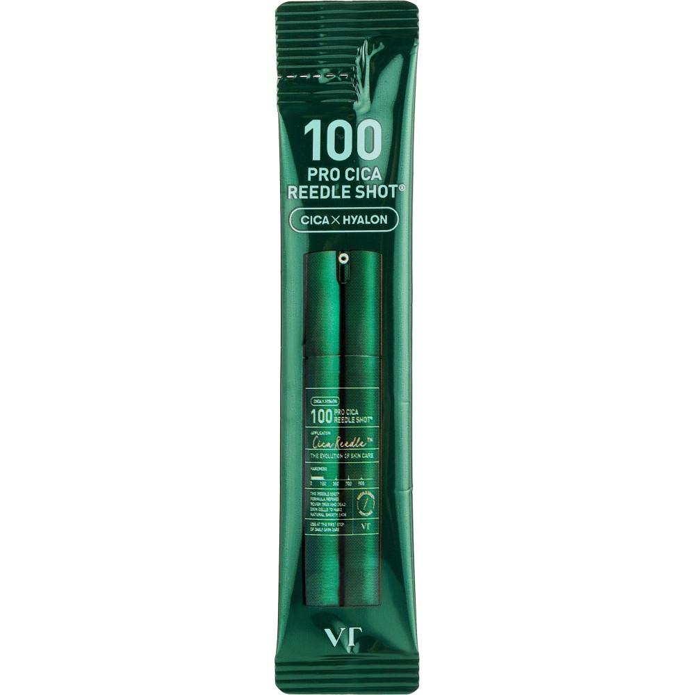 Сыворотка с микроиглами для чувствительной кожи (набор стиков) - VT Cosmetics 100 Pro Cica Reedle Shot фото 2