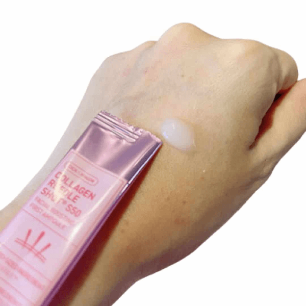 Сыворотка со спикулами для упругости кожи - VT Cosmetics Collagen Reedle Shot S50 Facial Boosting First Ampoule фото 2