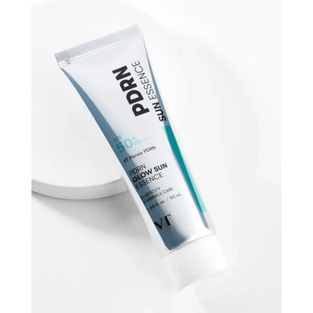 Сонцезахисна зволожуюча есенція з PDRN - VT Cosmetics PDRN Glow Sun Essence SPF50+ PA+++ фото 3
