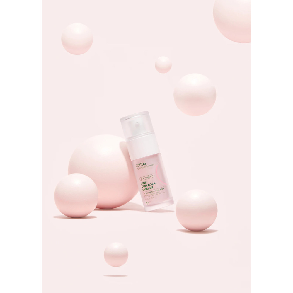 Укрепляющая коллагеновая эссенция для упругости и сияния кожи - VT Cosmetics Cica Collagen Essence фото 3