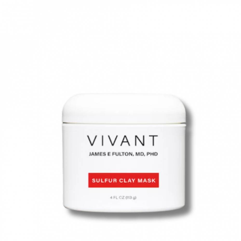 Глиняная маска с серой - Vivant Skin Care Sulfur Clay Mask фото