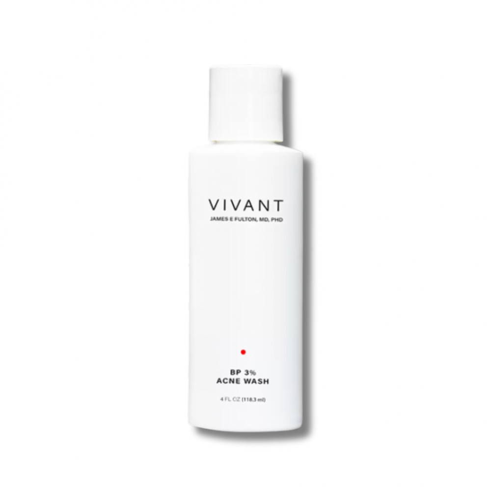 Очищающий гель для лица — Vivant Skin Care Gentle Wash BP 3%  фото