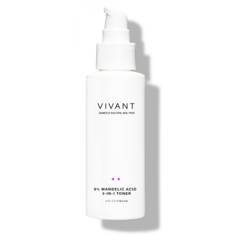 Тонизирующее средство 3-в-1 с 9% миндальной кислотой - Vivant Skin Care 9% Mandelic Acid 3-in -1 Toner фото