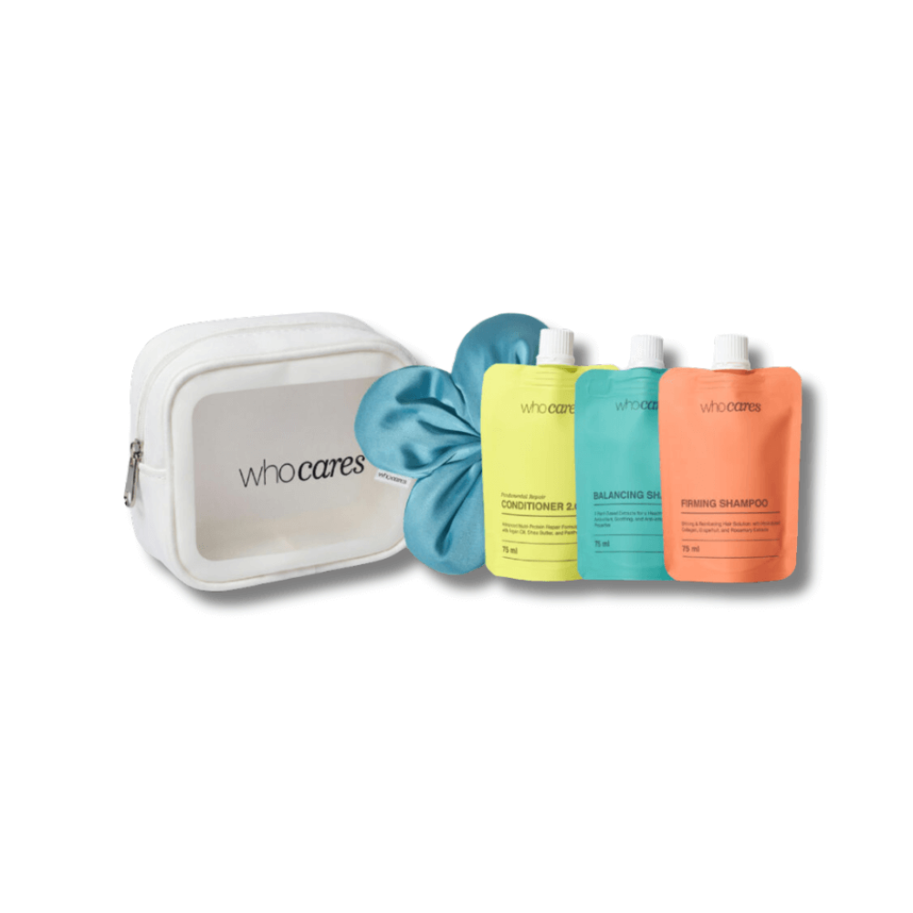 Набір тревел засобів для волосся - Who Cares Best Sellers Hair Set фото
