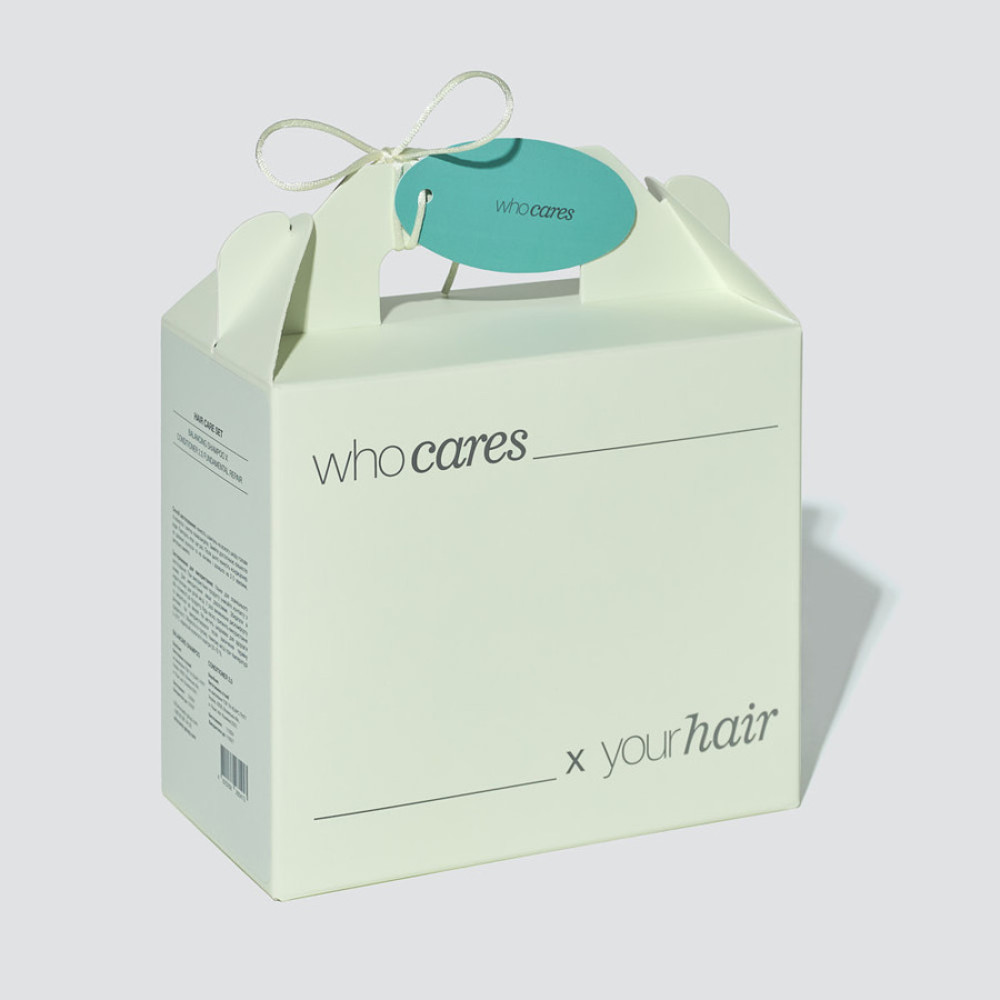Набір засобів для волосся - Who Cares Hair Care Set Balancing Shampoo x Conditioner 2.0 фото 2