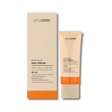 Солнцезащитный крем с антиоксидантной защитой - Who Cares Bifida Barrier Sun Cream SPF 50+ 