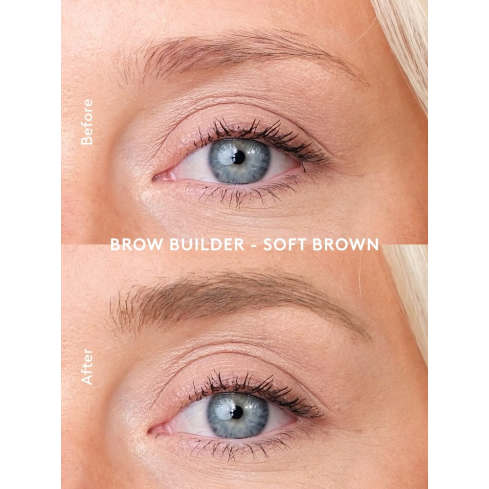 Гель для наполнения и фиксации бровей - Xlash Brow Builder Soft brown фото 2