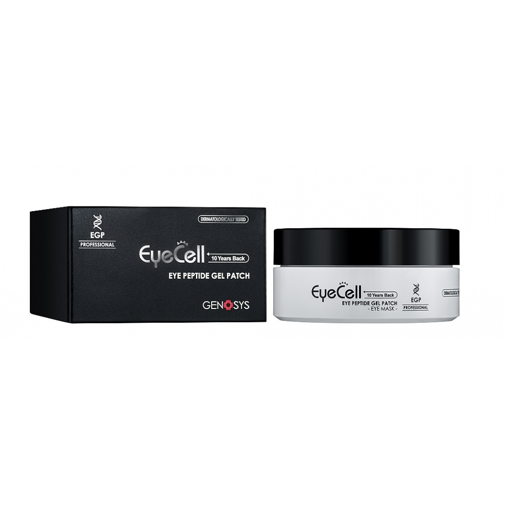 Увлажняющие пептидные гелевые патчи для области глаз - Genosys Eye Peptide Gel Patch (EGP) фото