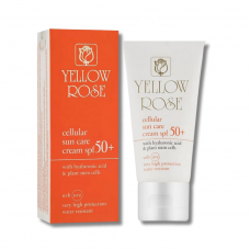 Антивозрастной солнцезащитный крем SPF50 со стволовыми клетками - Yellow Rose Cellular Sun Care Cream SPF-50 
