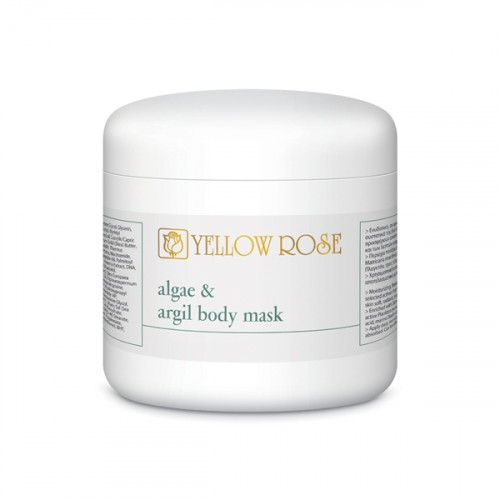 Маска для тела с натуральной зеленой глиной и водорослями - Yellow Rose Algae and Argil Body Mask фото