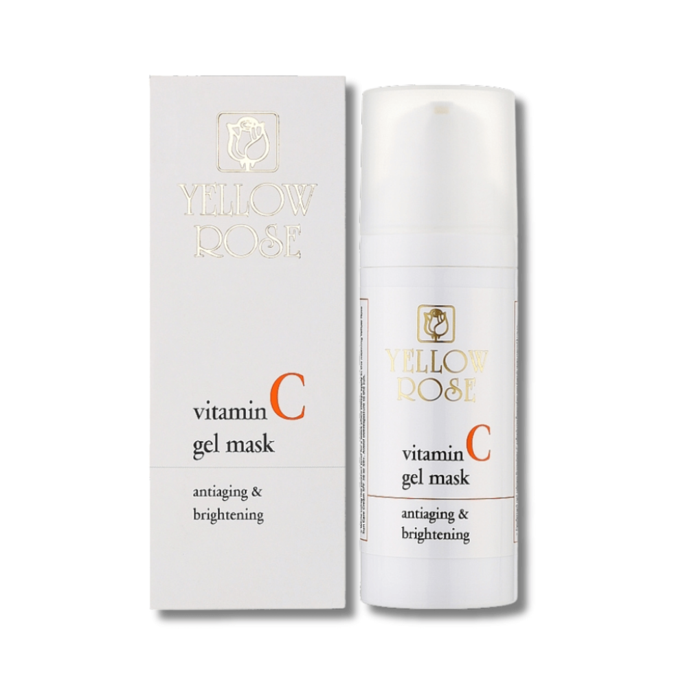 Гелева маска для обличчя з вітаміном С - Yellow Rose Vitamin C Gel Mask фото