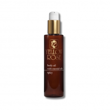 Массажное масло с восточными специями - Yellow Rose Body Massage Oil with spicy 