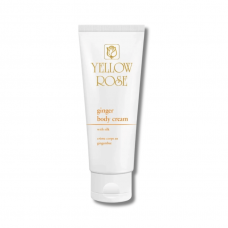 Массажный крем с золотом, имбирем и протеинами шёлка - Yellow Rose Ginger Body Cream with Silk Golden Line 