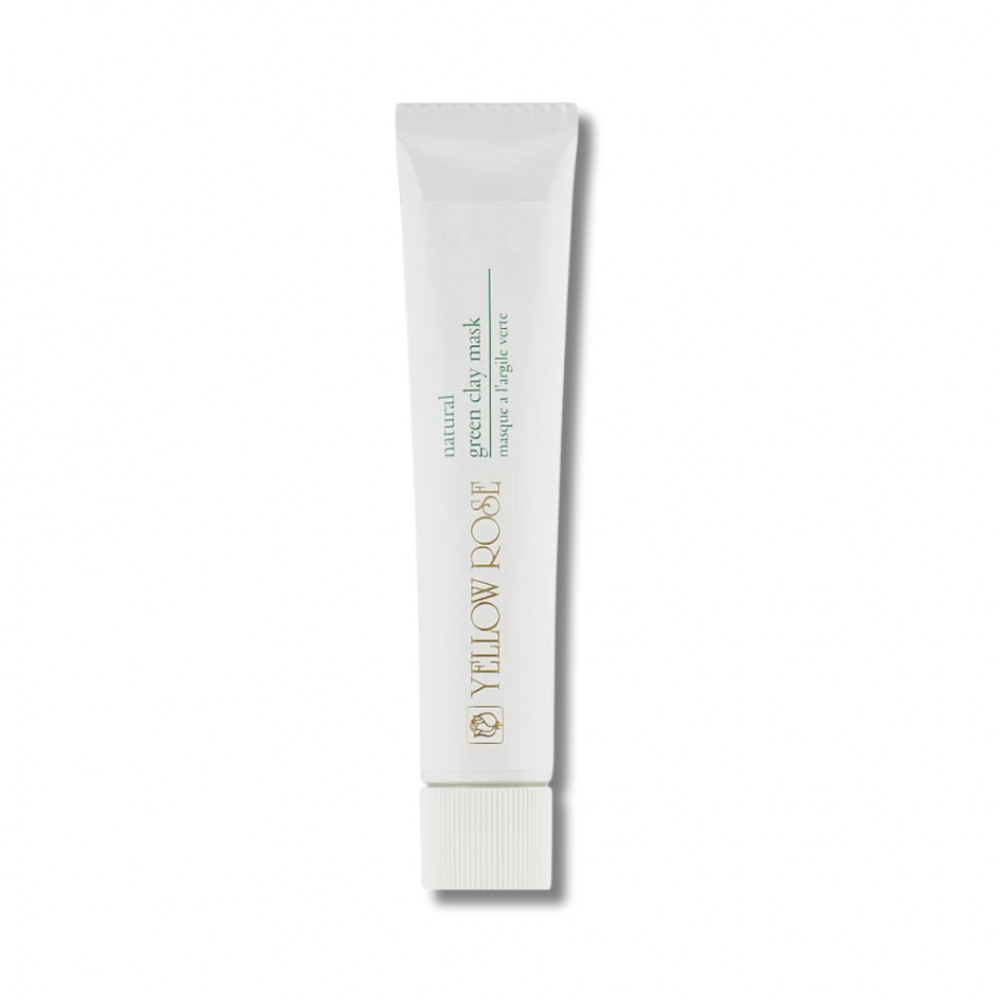 Маска із зеленої глини - Yellow Rose Natural Green Clay Mask  фото