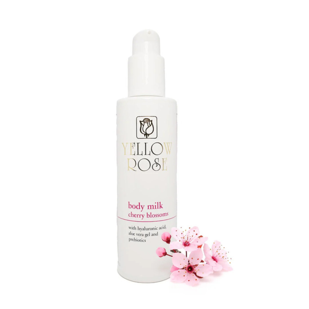 Молочко для тела с ароматом цветения сакуры - Yellow Rose Body Milk Cherry Blossoms фото 2