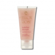 Скраб с гиалуроновой кислотой и цветочными экстрактами - Yellow Rose Hyaluronic Face Scrub 