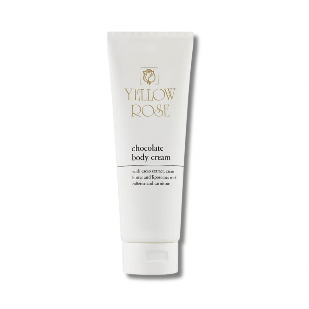 Шоколадний тонізуючий масажний крем для тіла - Yellow Rose Chocolate Body Cream  фото