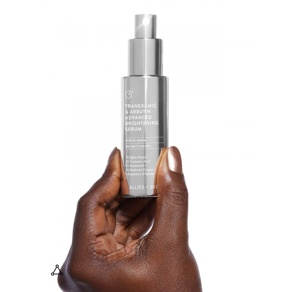 Освітлююча сироватка для обличчя - Allies Of Skin Tranexamic & Arbutin Advanced Brightening Serum фото 3