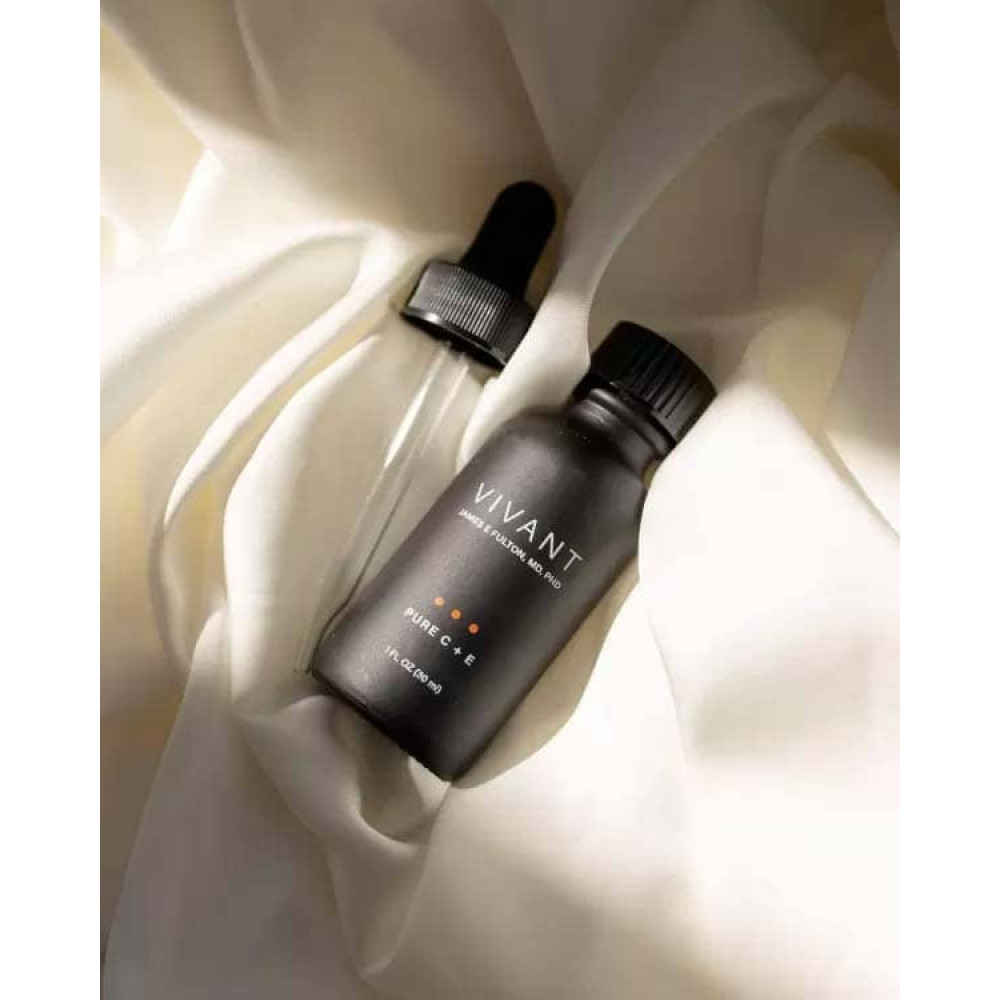 Антиоксидантная сыворотка - Vivant Skin Care Pure C + E (Spin Trap Antioxidant Serum) фото 2