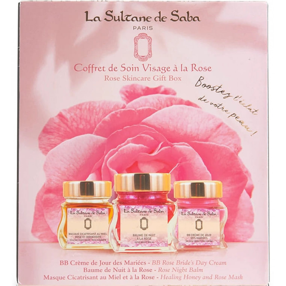 Набор для лица с экстрактом розы - La Sultane de Saba Rose Face Set фото 2