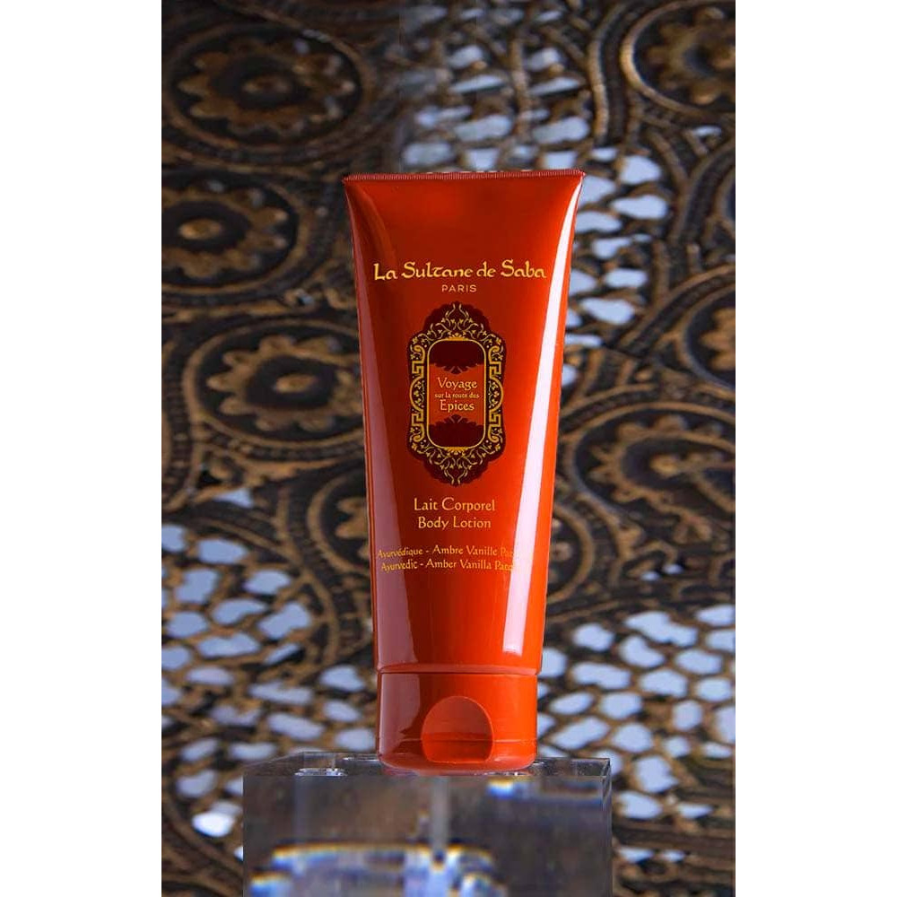 Молочко для тіла «Аюрведа» - La Sultane de Saba Ayurvedic Amber Vanille Patchouli Body Lotion фото 2