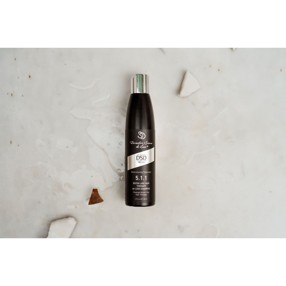 Шампунь для волос - DSD de Luxe 5.1.1 Botox Hair Therapy Shampoo фото 4