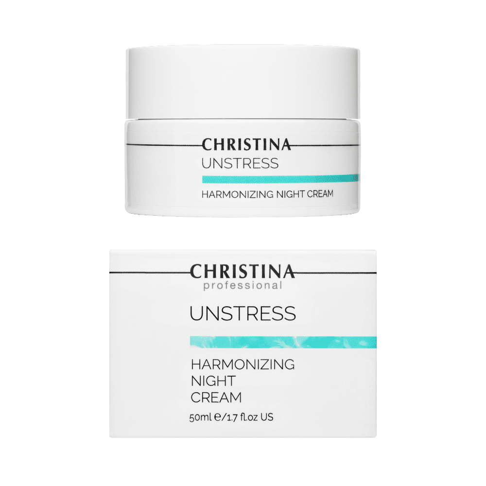Гармонізуючий нічний крем - Christina Unstress Harmonizing Night Cream  фото 2