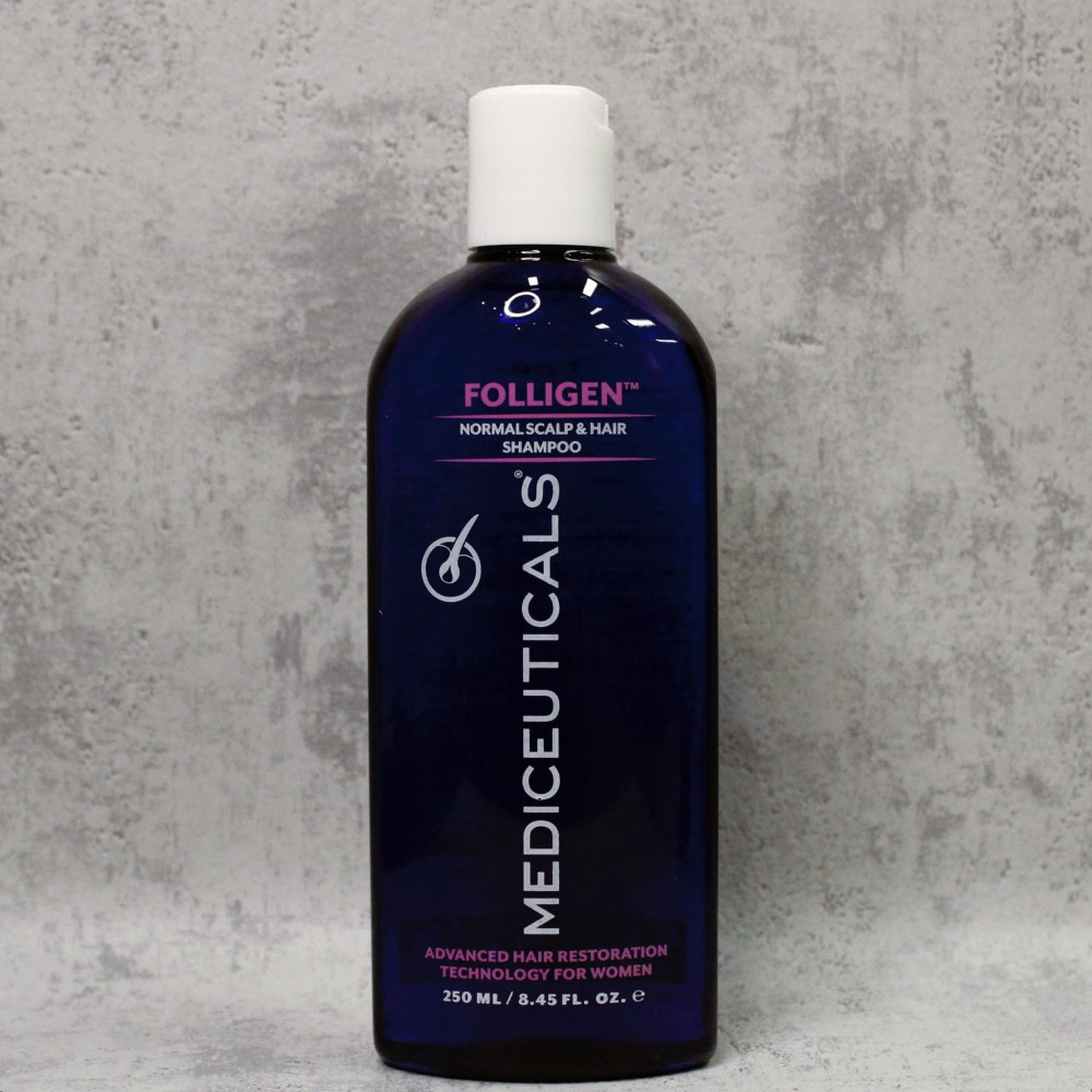 Шампунь для жінок проти випадіння та стоншення волосся - Mediceuticals Advanced Hair Restoration Technology For Women Folligen Shampoo фото 3