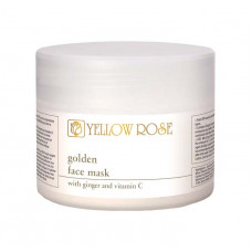 Альгинатная маска для лица с золотом - Yellow Rose Golden Line Face Peel-of Mask 