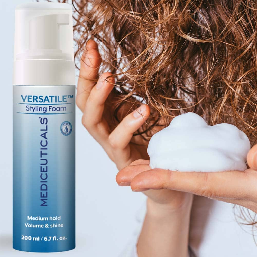 Стайлинговый мусс средней фиксации - Mediceuticals Hairbody Zero Weing Styling Versatile Styling Foam фото 2