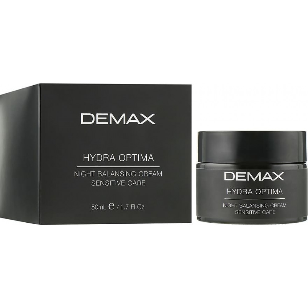 Восстанавливающий ночной крем - Demax Hydra Optima Night Balansing Cream Sensitive фото 2