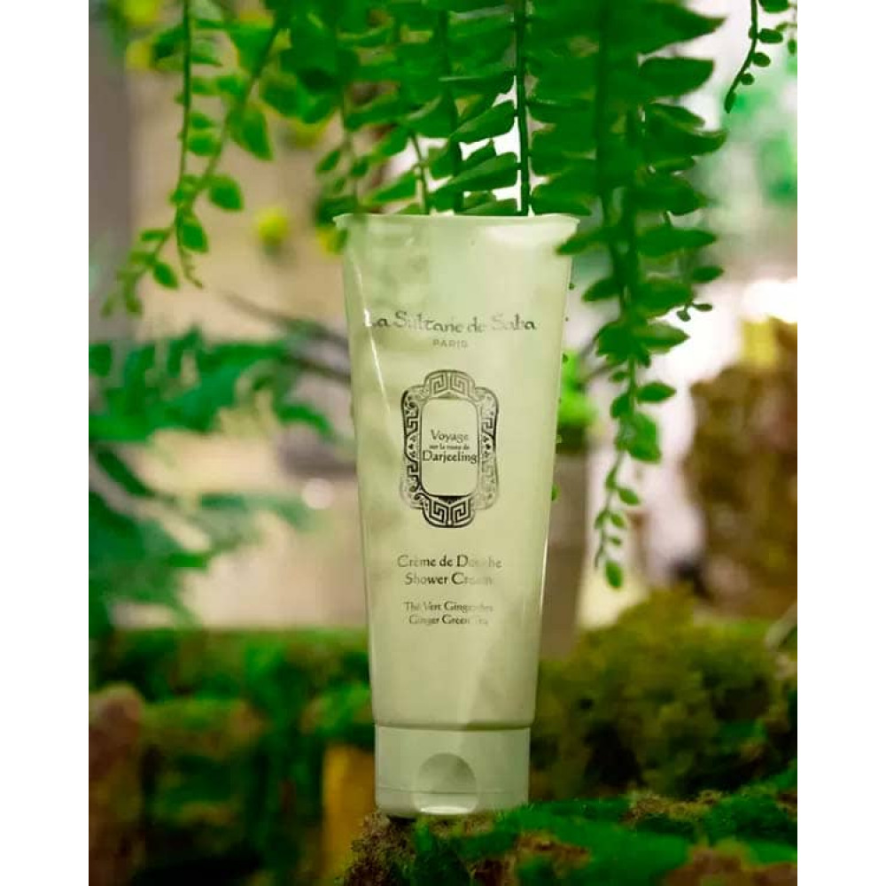 Крем-гель для душа «Зеленый чай с имбирем» - La Sultane de Saba Green Tea Ginger Shower Cream фото 2