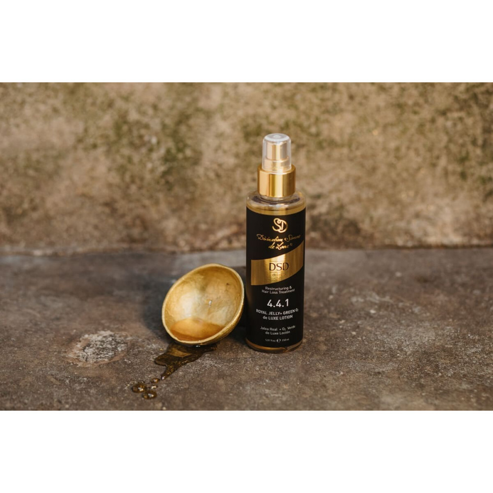 Лосьон для волос двойного действия - Simone DSD De Luxe Royal Jelly + GreenO2 Lotion фото 5