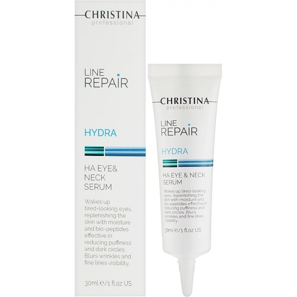 Сыворотка для кожи вокруг глаз и шеи - Christina Line Repair Hydra HA Eye & Neck Serum фото
