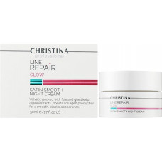 Нічний крем "Гладкість сатину" - Christina Line Repair Glow Satin Smooth Night Cream 