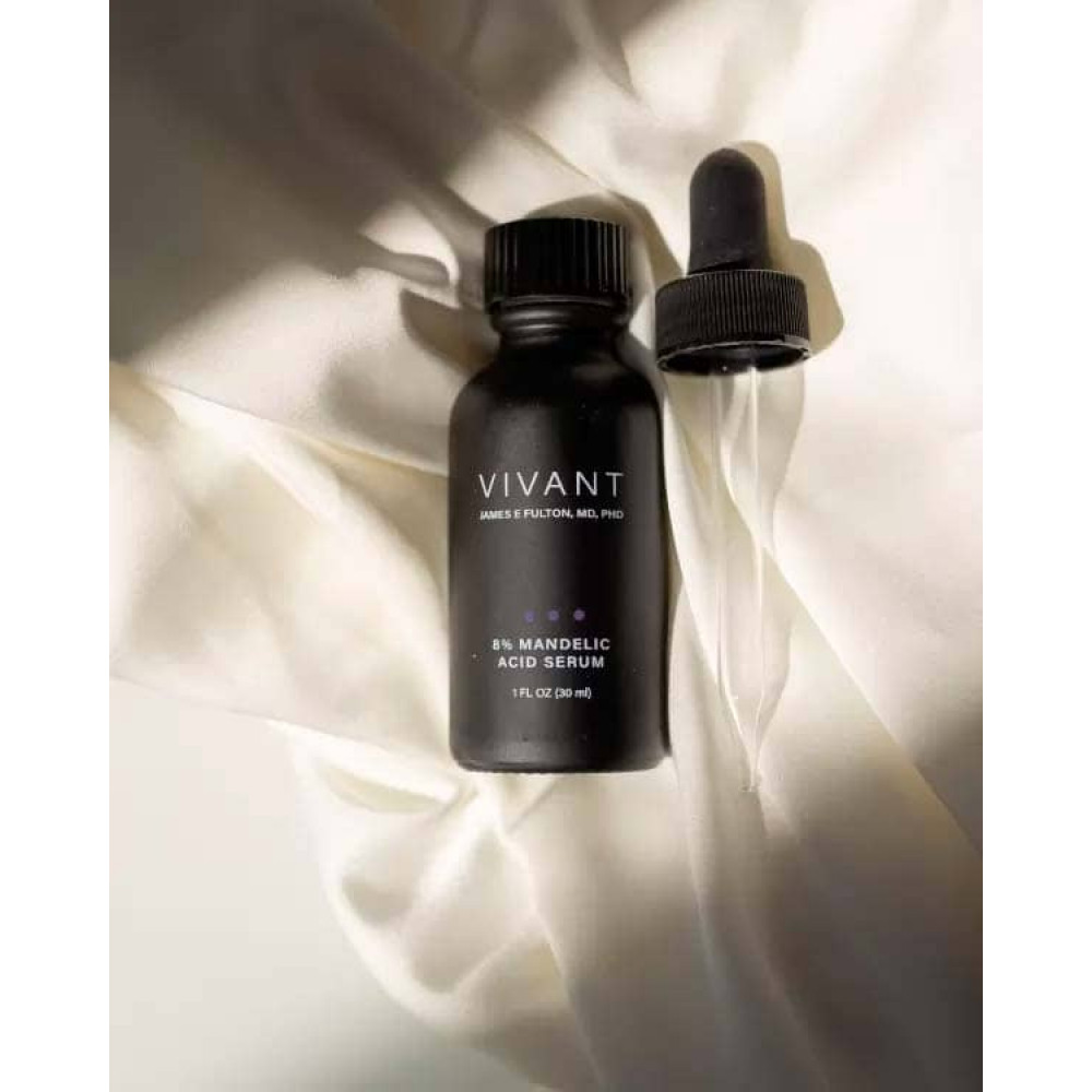 Сыворотка с 8% миндальной кислотой - Vivant Skin Care 8% Mandelic Acid 3-in-1 Serum фото 2