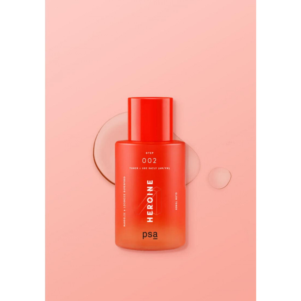 Суперпитательный тонер с миндальной кислотой и лакрицей - PSA Heroine Mandelic & Licorice Superfood Glow Toner фото 2